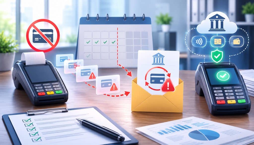 Chargeback notice arriving after old payment account closure